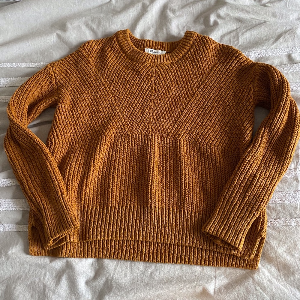 Madewell Cable Knit Sweater